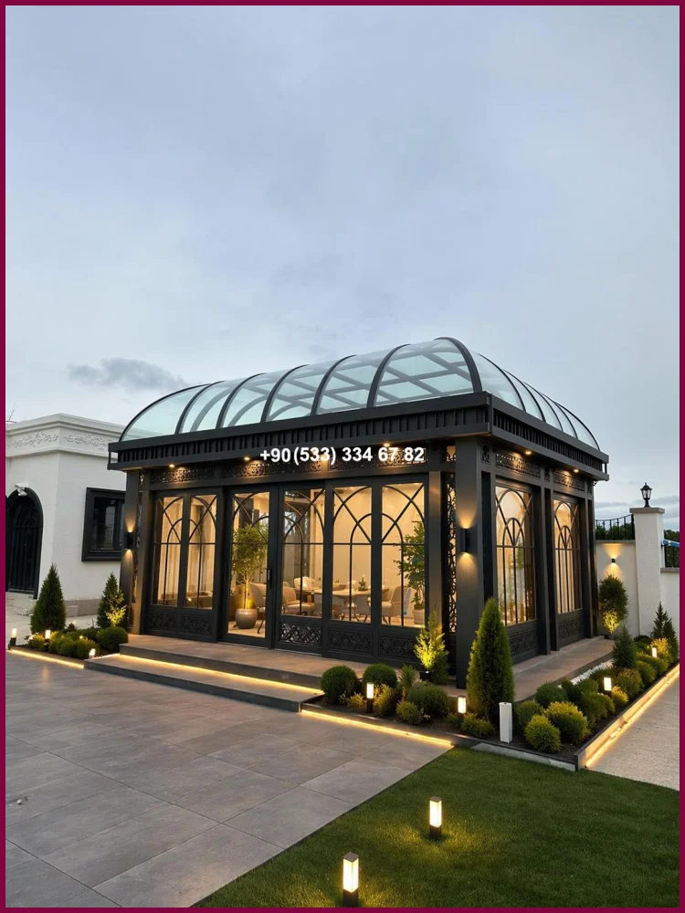 KIŞ BAHÇESİ-GAZEBO-FERFORJE KIŞ BAHÇESİ-KAMELYA olc22731