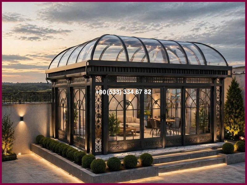 KIŞ BAHÇESİ-GAZEBO-FERFORJE KIŞ BAHÇESİ-KAMELYA olc22736