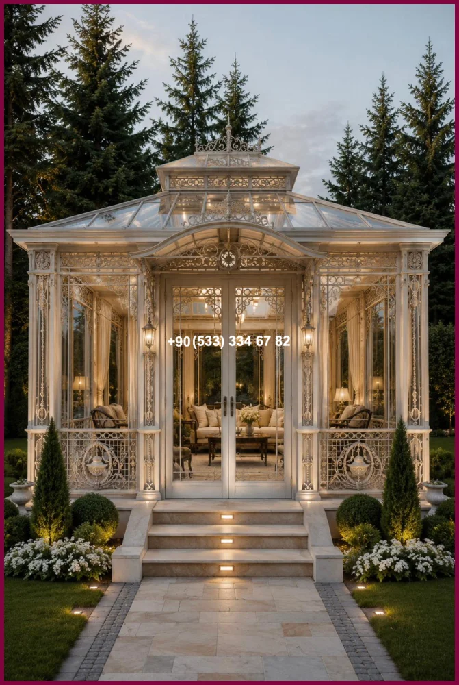 KIŞ BAHÇESİ-GAZEBO-FERFORJE KIŞ BAHÇESİ-KAMELYA olc22790