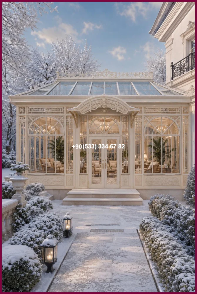 KIŞ BAHÇESİ-GAZEBO-FERFORJE KIŞ BAHÇESİ-KAMELYA olc22791
