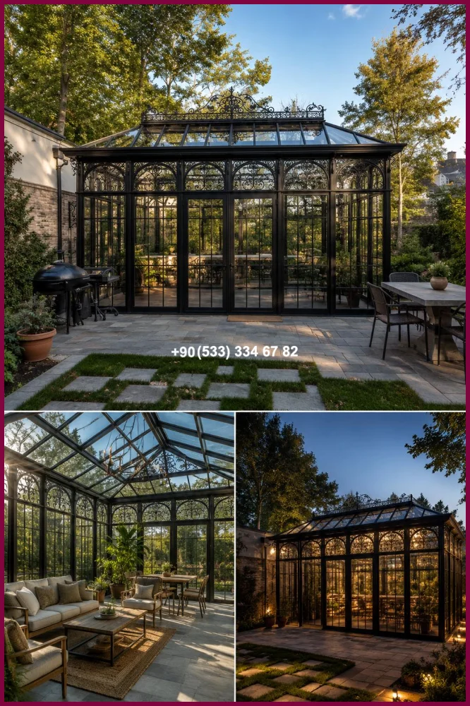 KIŞ BAHÇESİ-GAZEBO-FERFORJE KIŞ BAHÇESİ-KAMELYA olc22792