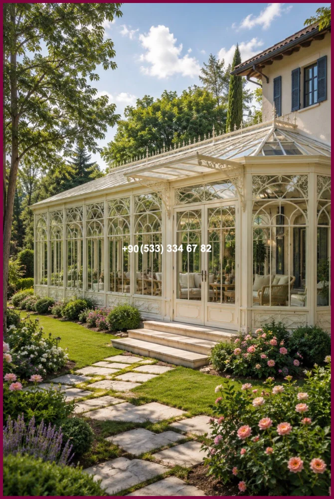 KIŞ BAHÇESİ-GAZEBO-FERFORJE KIŞ BAHÇESİ-KAMELYA olc22796