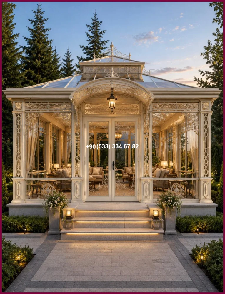 KIŞ BAHÇESİ-GAZEBO-FERFORJE KIŞ BAHÇESİ-KAMELYA olc22797