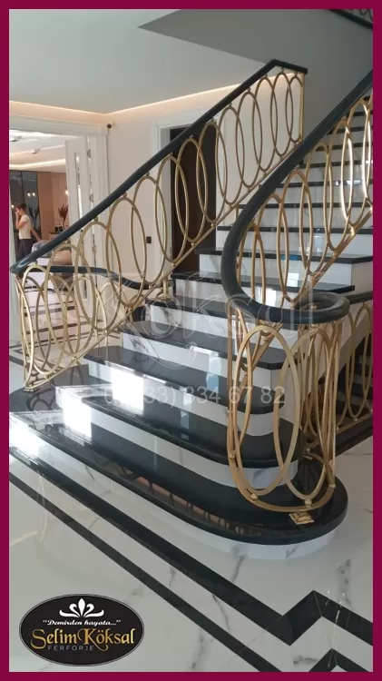 Merdiven Korkuluk Modelleri - Villa Merdiven Korkulukları