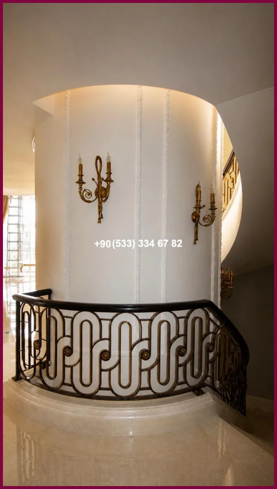 MERDİVEN KORKULUKLARI- MERDİVEN KORKULUK TASARIMI olc22757