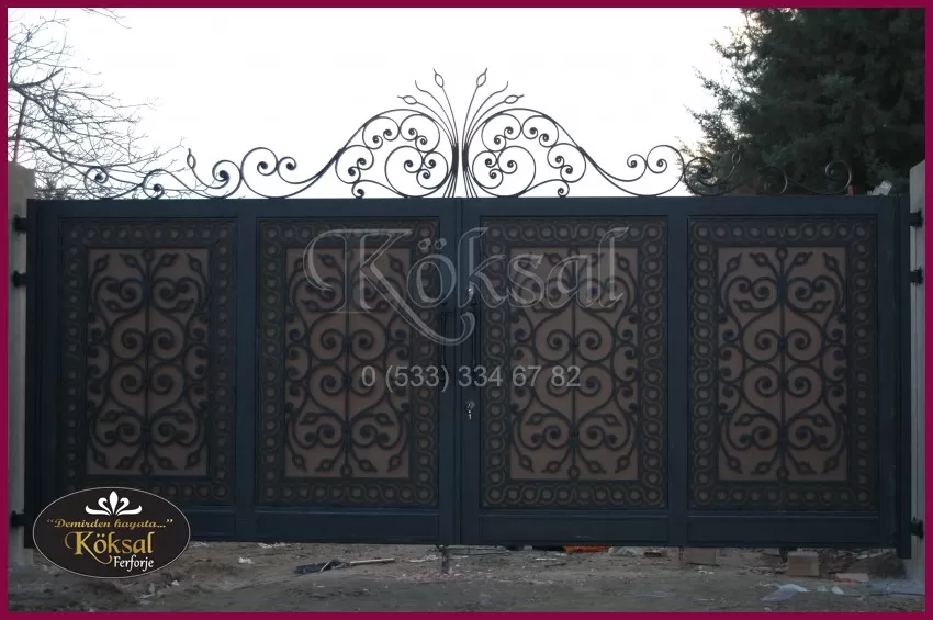 Villa Garaj Kapıları - Villa Demir Garaj Kapısı
