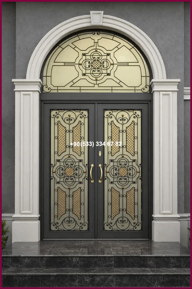 VİLLA KAPILARI-FERFORJE VİLLA KAPILAR-VİLLA GİRİŞ KAPILAR olc22586