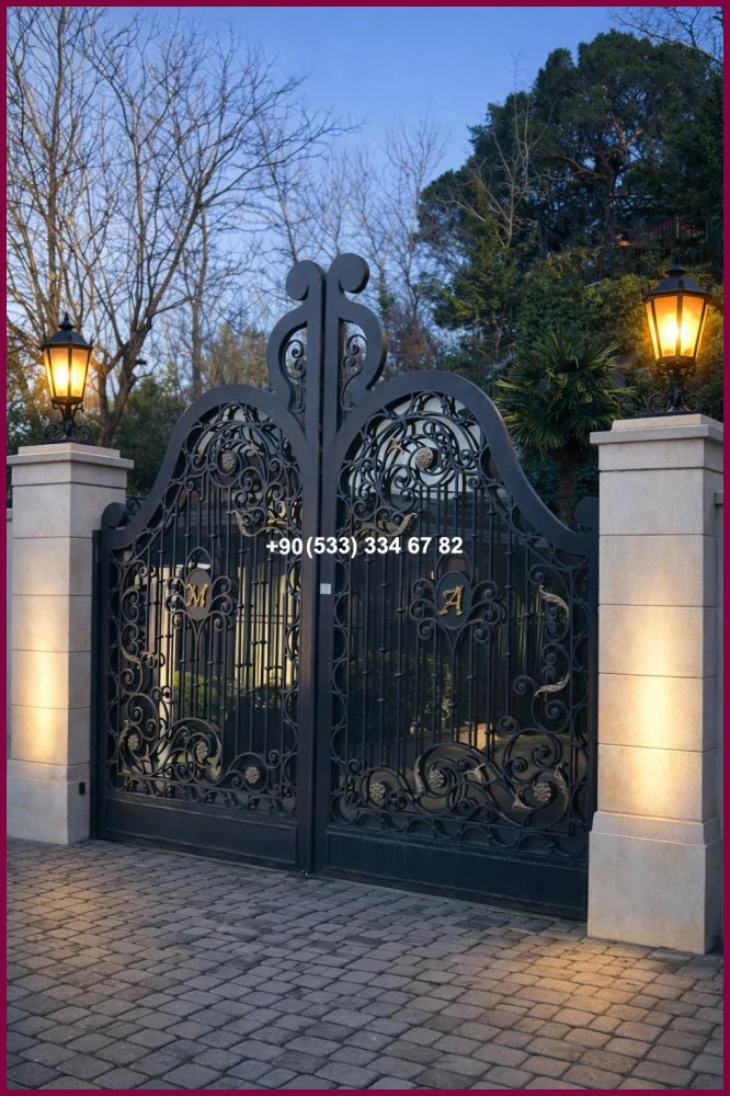 VİLLA KAPILARI-FERFORJE VİLLA KAPILAR-VİLLA GİRİŞ KAPILAR olc22588