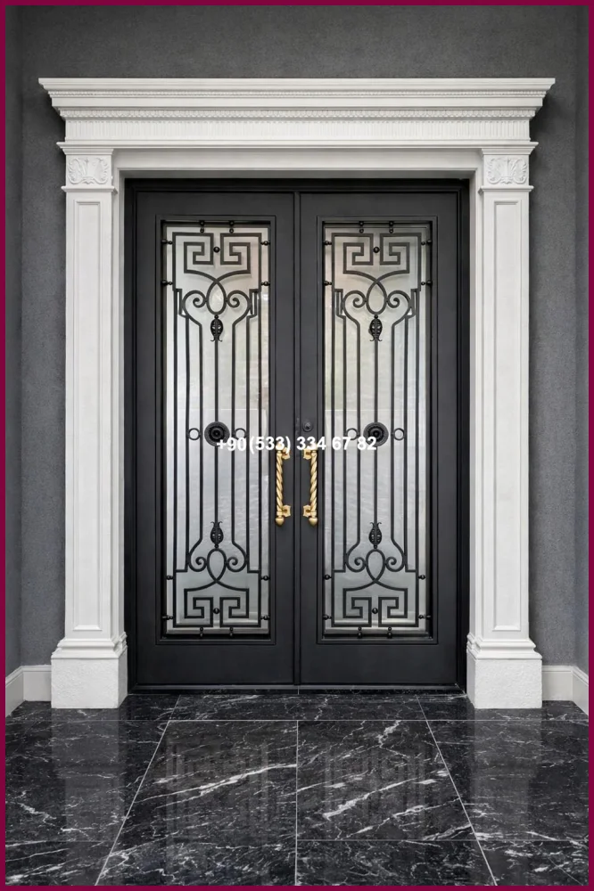 VİLLA KAPILARI-FERFORJE VİLLA KAPILAR-VİLLA GİRİŞ KAPILAR olc22589