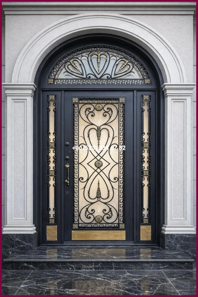 VİLLA KAPILARI-FERFORJE VİLLA KAPILAR-VİLLA GİRİŞ KAPILAR olc22590