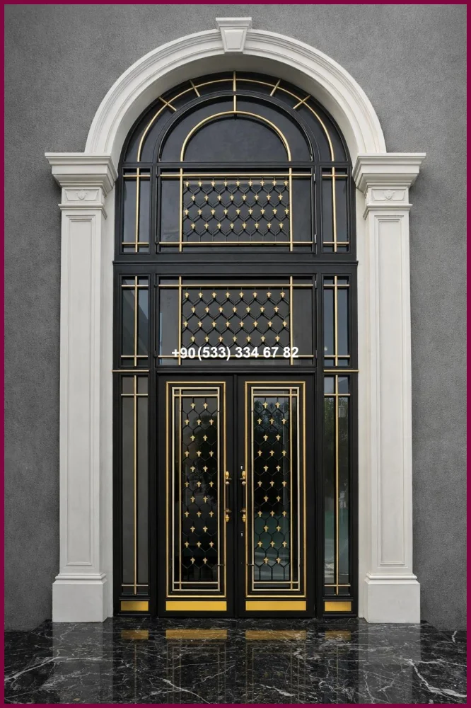 VİLLA KAPILARI-FERFORJE VİLLA KAPILAR-VİLLA GİRİŞ KAPILAR olc22591