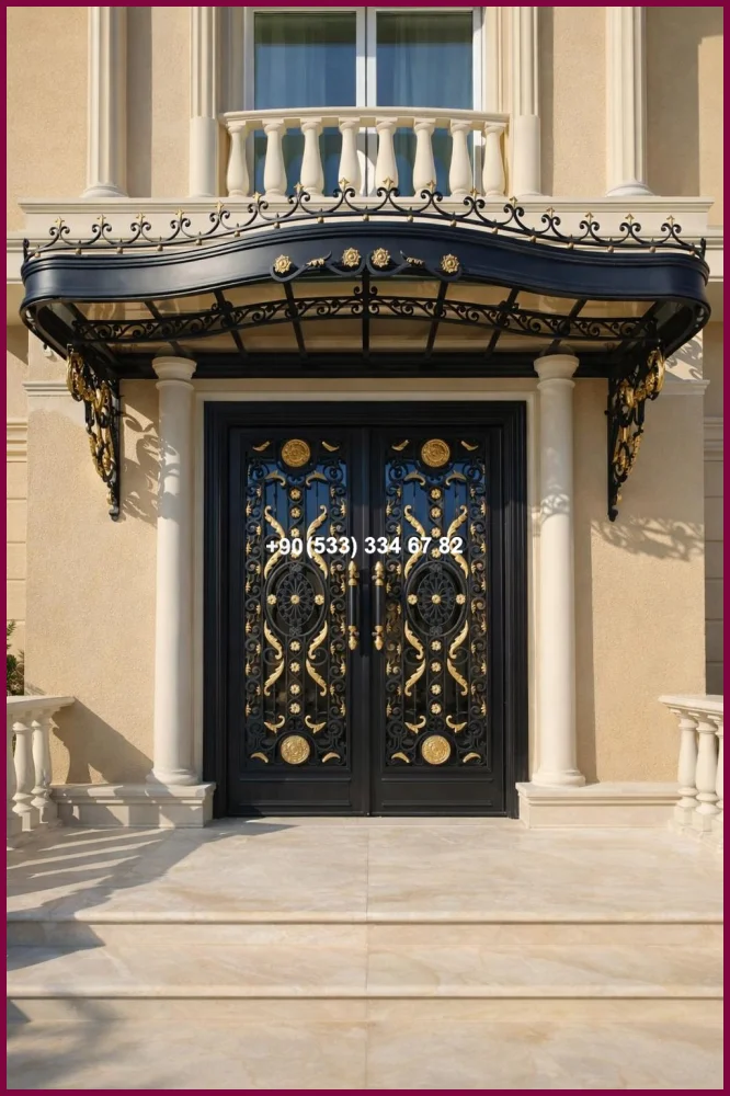 VİLLA KAPILARI-FERFORJE VİLLA KAPILAR-VİLLA GİRİŞ KAPILAR olc22669