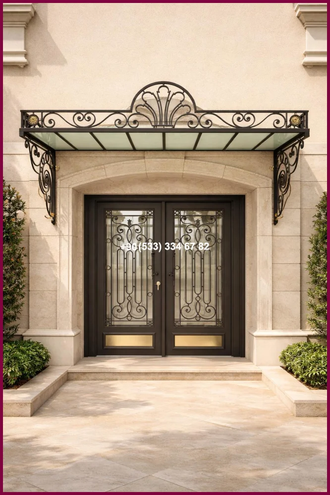 VİLLA KAPILARI-FERFORJE VİLLA KAPILAR-VİLLA GİRİŞ KAPILAR olc22672