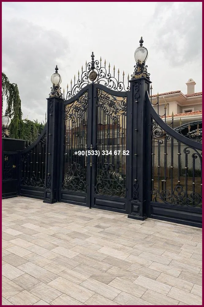 VİLLA KAPILARI-FERFORJE VİLLA KAPILAR-VİLLA GİRİŞ KAPILAR olc22676