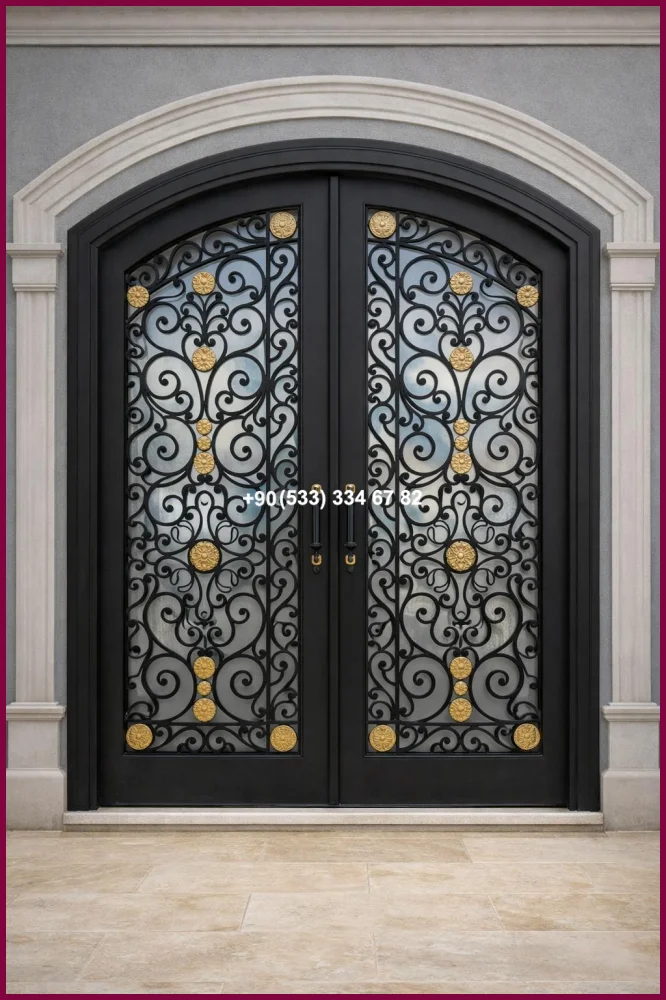 VİLLA KAPILARI-FERFORJE VİLLA KAPILAR-VİLLA GİRİŞ KAPILAR olc22677