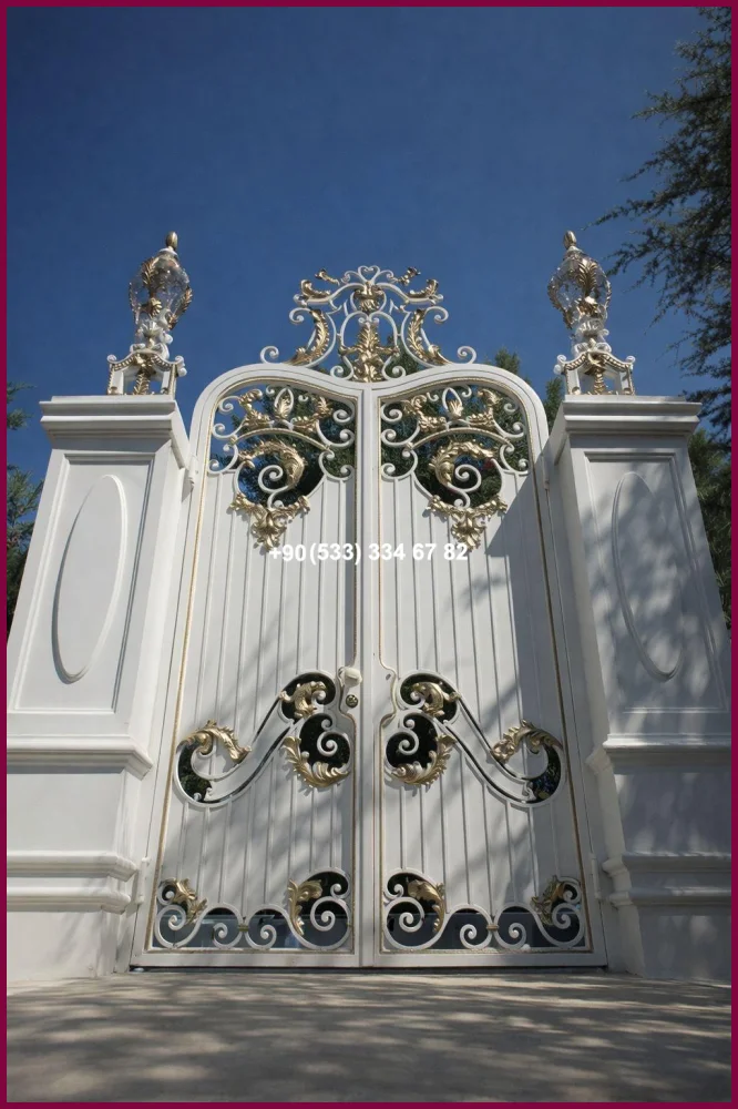 VİLLA KAPILARI-FERFORJE VİLLA KAPILAR-VİLLA GİRİŞ KAPILAR olc22679