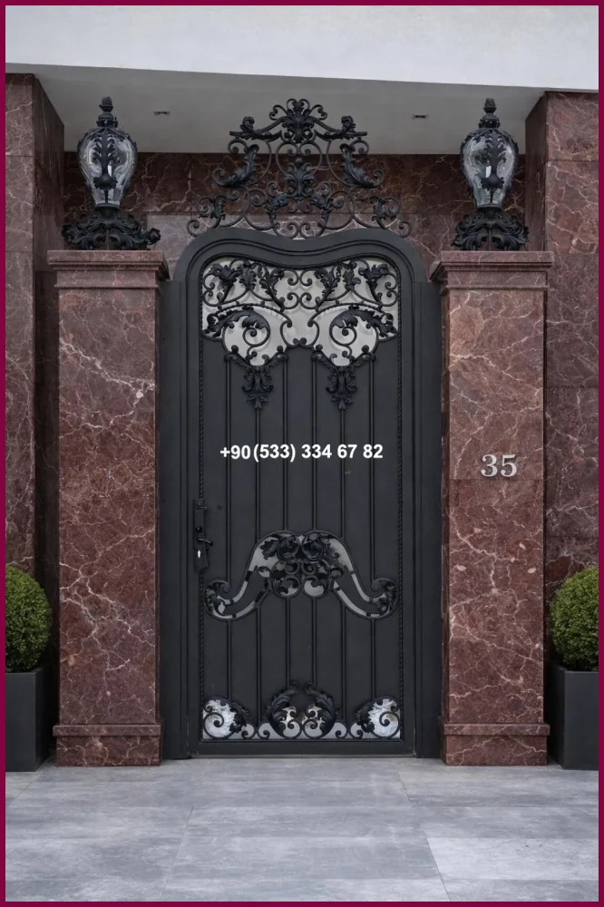 VİLLA KAPILARI-FERFORJE VİLLA KAPILAR-VİLLA GİRİŞ KAPILAR olc22704