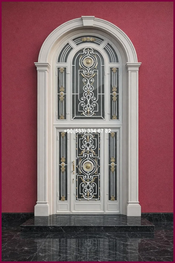 VİLLA KAPILARI-FERFORJE VİLLA KAPILAR-VİLLA GİRİŞ KAPILAR olc22708