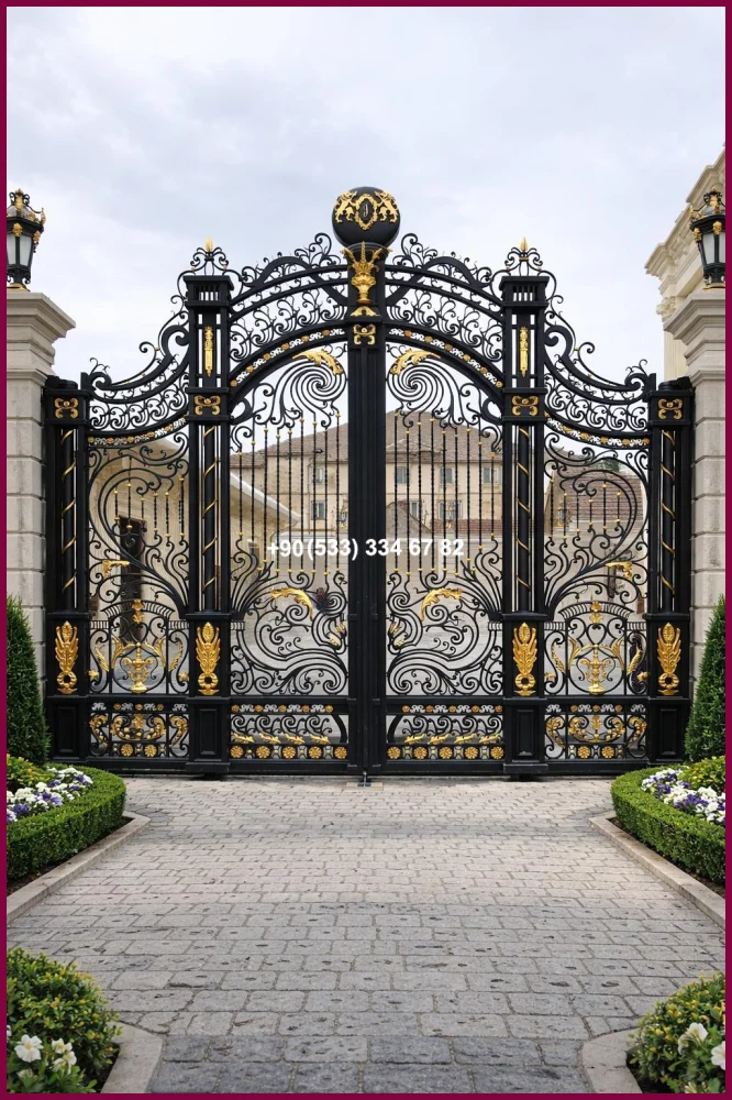 VİLLA KAPILARI-FERFORJE VİLLA KAPILAR-VİLLA GİRİŞ KAPILAR olc22715