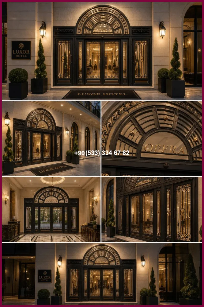 VİLLA KAPILARI-FERFORJE VİLLA KAPILAR-VİLLA GİRİŞ KAPILAR olc22764