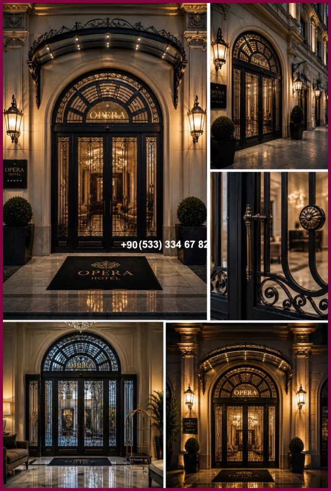 VİLLA KAPILARI-FERFORJE VİLLA KAPILAR-VİLLA GİRİŞ KAPILAR olc22765