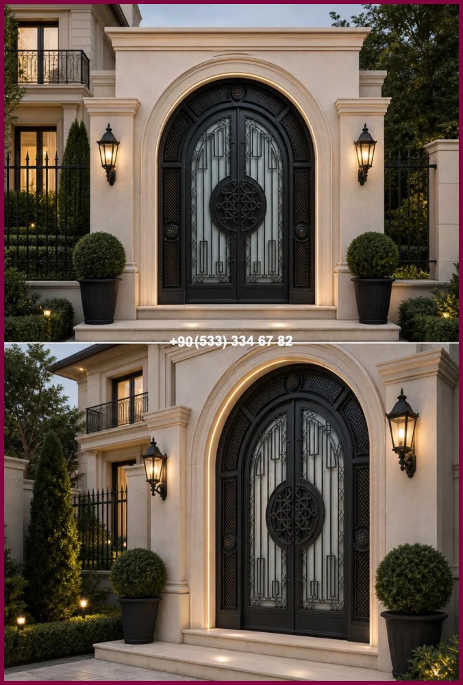 VİLLA KAPILARI-FERFORJE VİLLA KAPILAR-VİLLA GİRİŞ KAPILAR olc22766