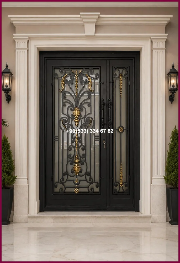 VİLLA KAPILARI-FERFORJE VİLLA KAPILAR-VİLLA GİRİŞ KAPILAR olc22854
