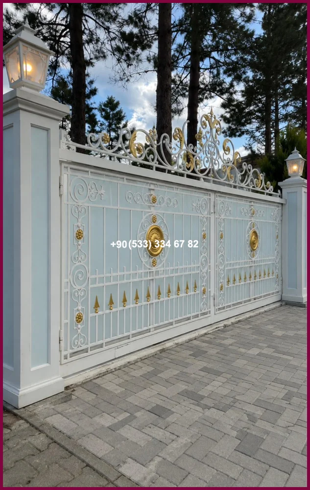 VİLLA KAPILARI-FERFORJE VİLLA KAPILAR-VİLLA GİRİŞ KAPILAR olc22855