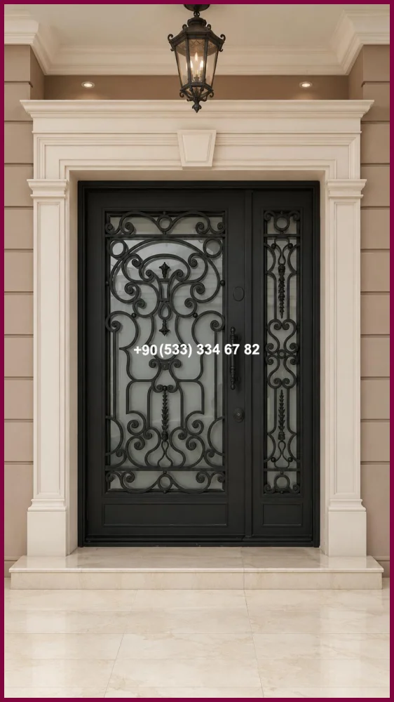 VİLLA KAPILARI-FERFORJE VİLLA KAPILAR-VİLLA GİRİŞ KAPILAR olc22861