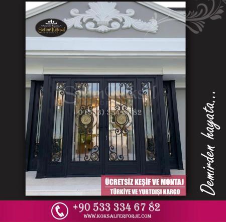 Ferforje Villa Kapısı